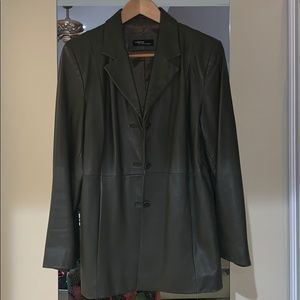 Leather jacket/blazer